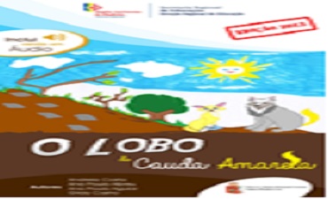 Capa do livro O LOBO DE CAUDA AMARELA