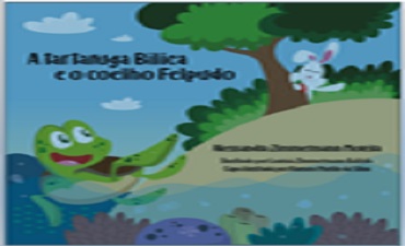 Capa do livro A TARTARUGA BILICA E O COELHO FELPUDO