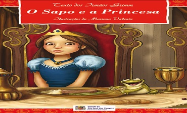 Capa do livro PRINCESA E SAPO
