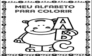 MEU ALFABETO COLORIR